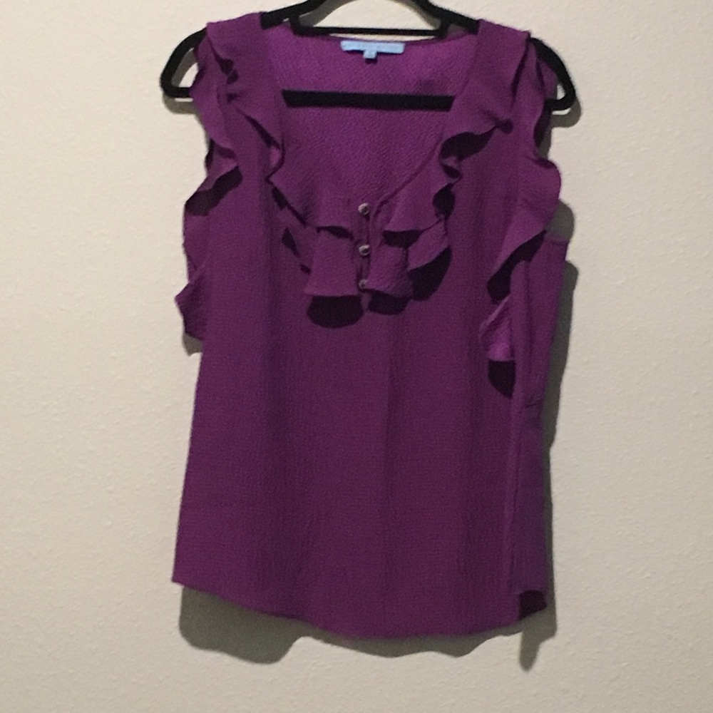 3/25🌼🌼Antonio Melani purple blouse🌼🌼
